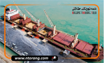 پهلوگیری دو کشتی حامل بیش از ۱۴۰ هزار تن نهاده دامی در لنگرگاه بندر امام